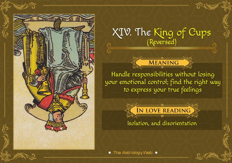 The King of Cups Tarot Meaning and Readings The Astrology Web