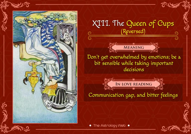 queen of cups tarot card meaning