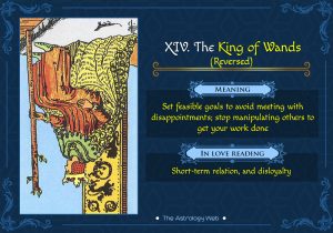 The King of Wands Tarot | The Astrology Web