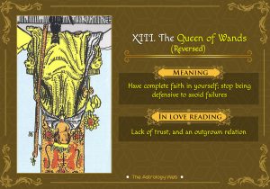 The Queen of Wands Tarot | The Astrology Web