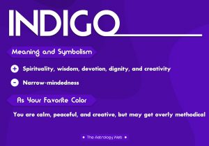 indigo color meaning rainbow