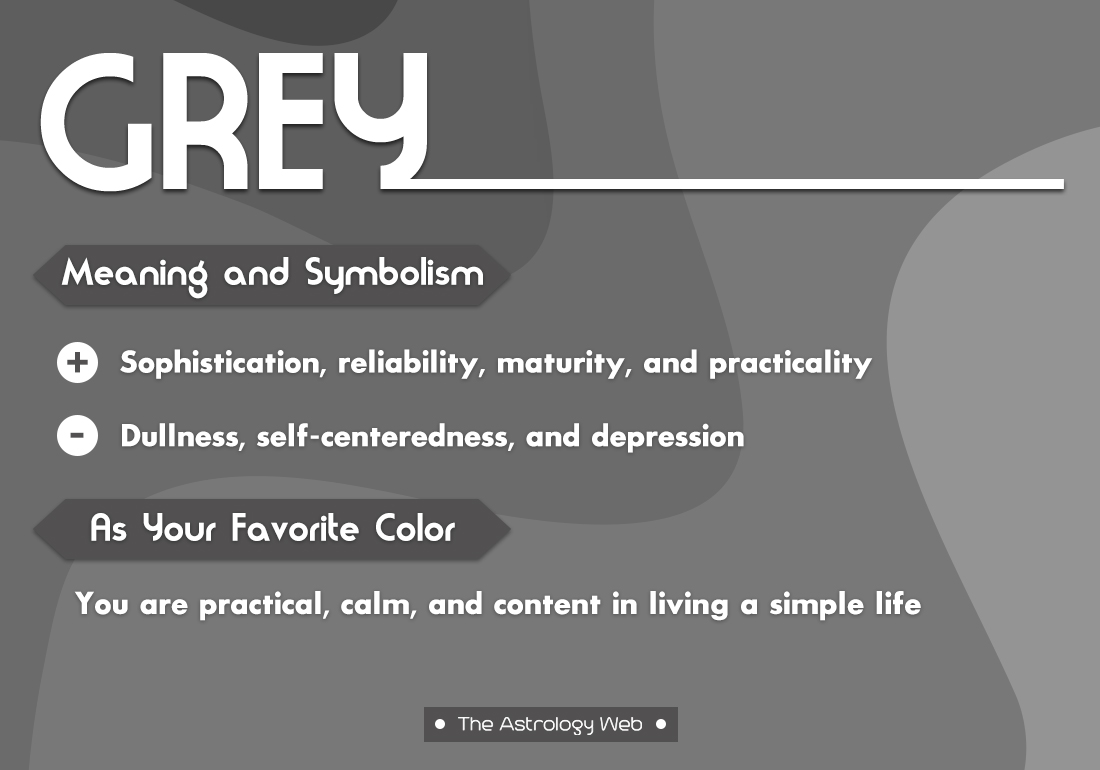 Grey Meaning Symbolism Favorite Color 
