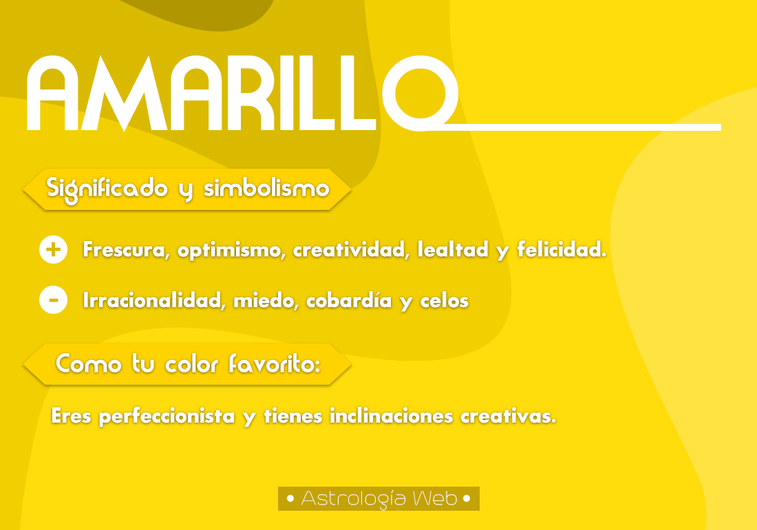 Amarillo Significado Simbolismo